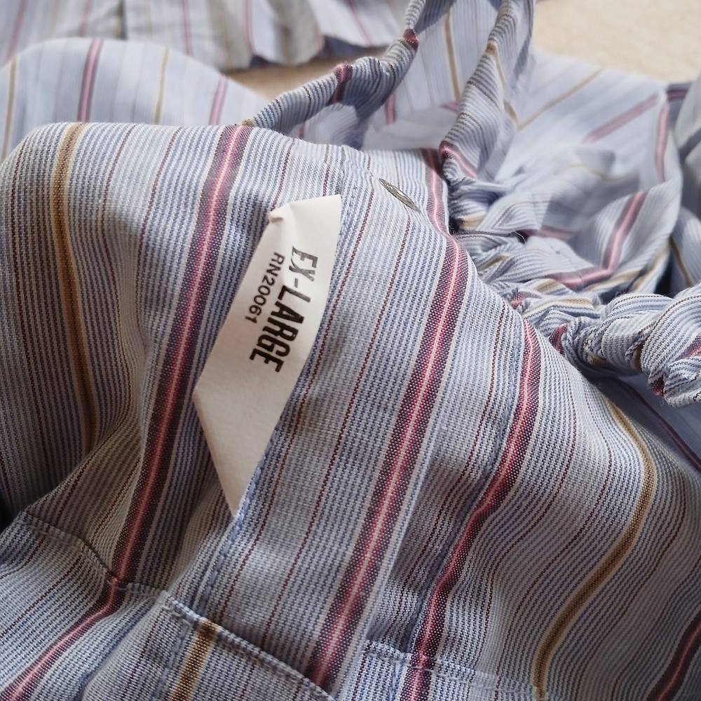 christian dior ♡ pajama flannel set vintage sleep monsieur - Picture 8 of 9